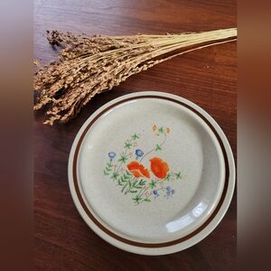 4 Vintage Plates Cottagecore Fairy Made in Japan READ PLS